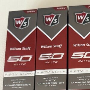 Wilson Staff golf balls - Fifty Compression